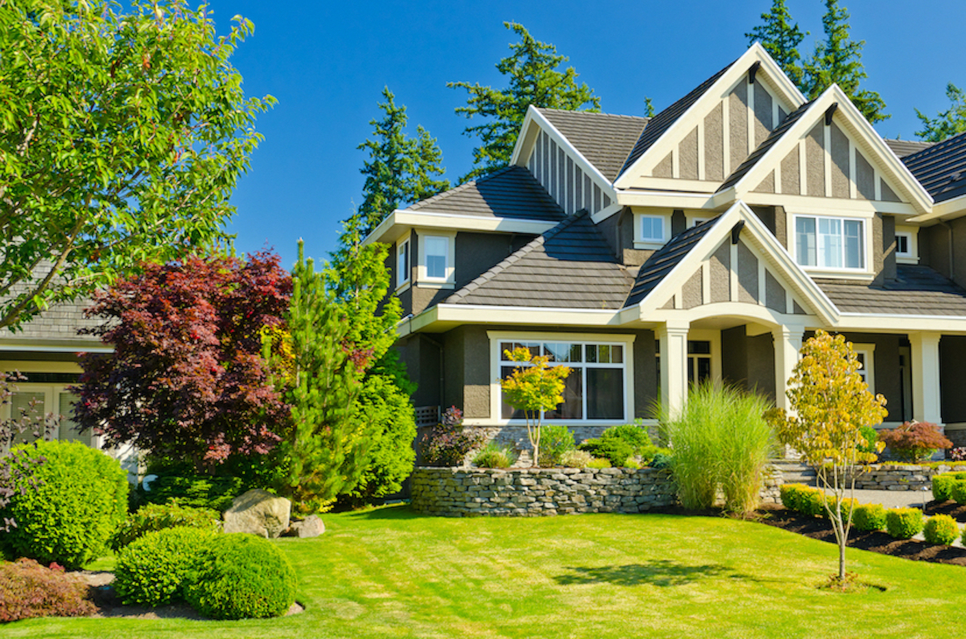 Craftsman home with spray foam