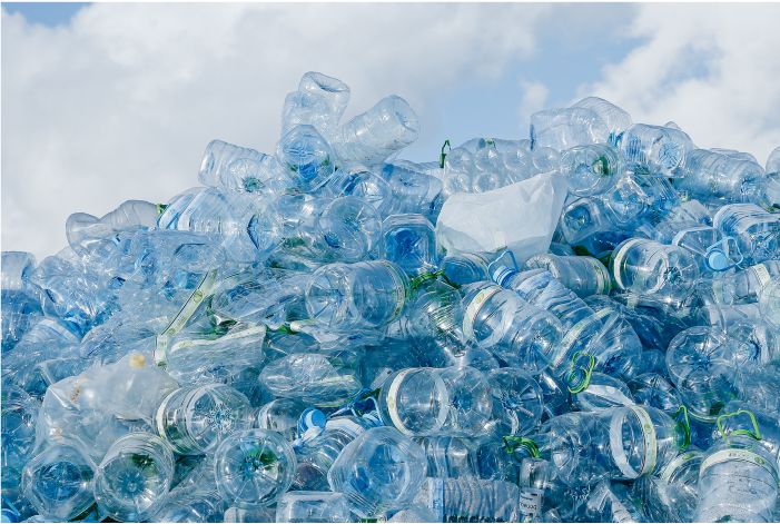 Plastic PET bottles